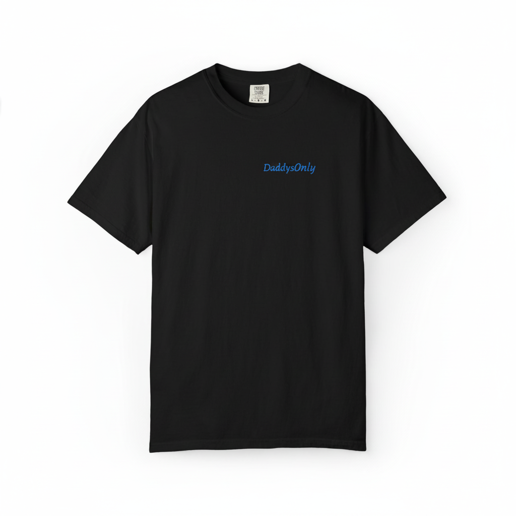 Daddys Only Minimal Gamer Shirt | Gaming Dads Streetwear Tee | Clean Gamer Dad Apparel | Minimal Typography Shirt | Dad Lifestyle Fashion