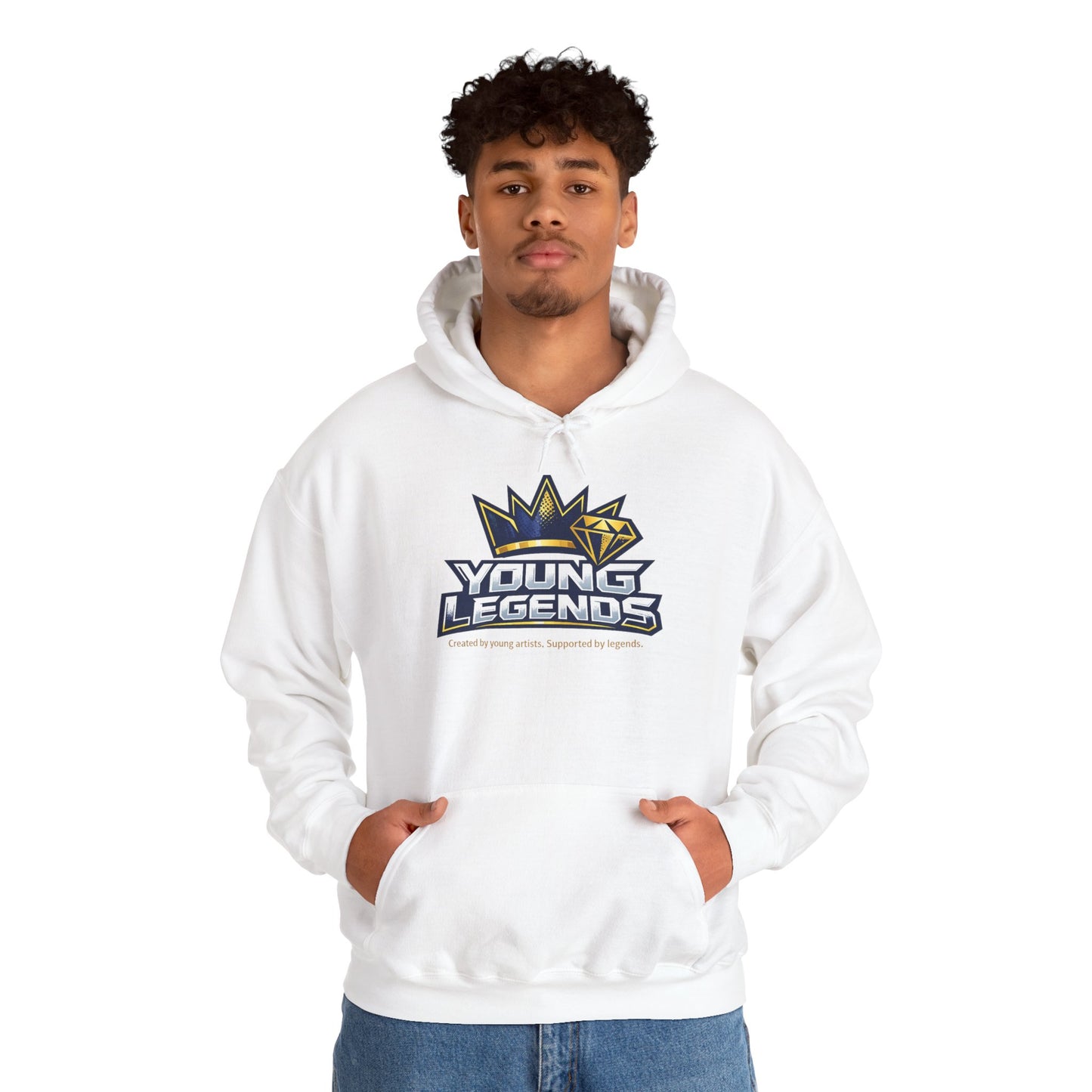 Young Legends Graphic Hoodie — Short Fuse Purpose Backprint "Created by Aiden