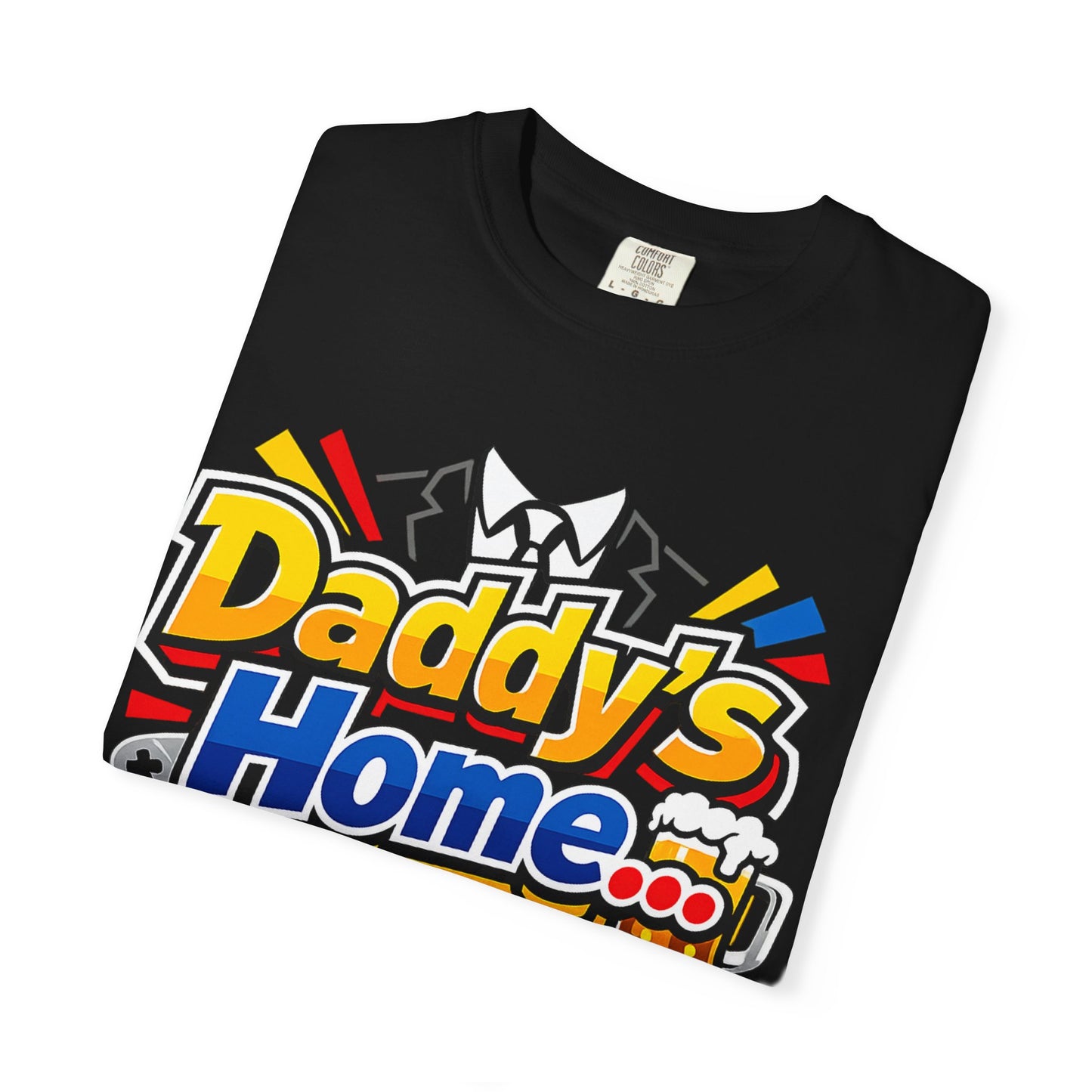 Daddy's Home Gaming T-Shirt — Funny Gamer Dad Tee
