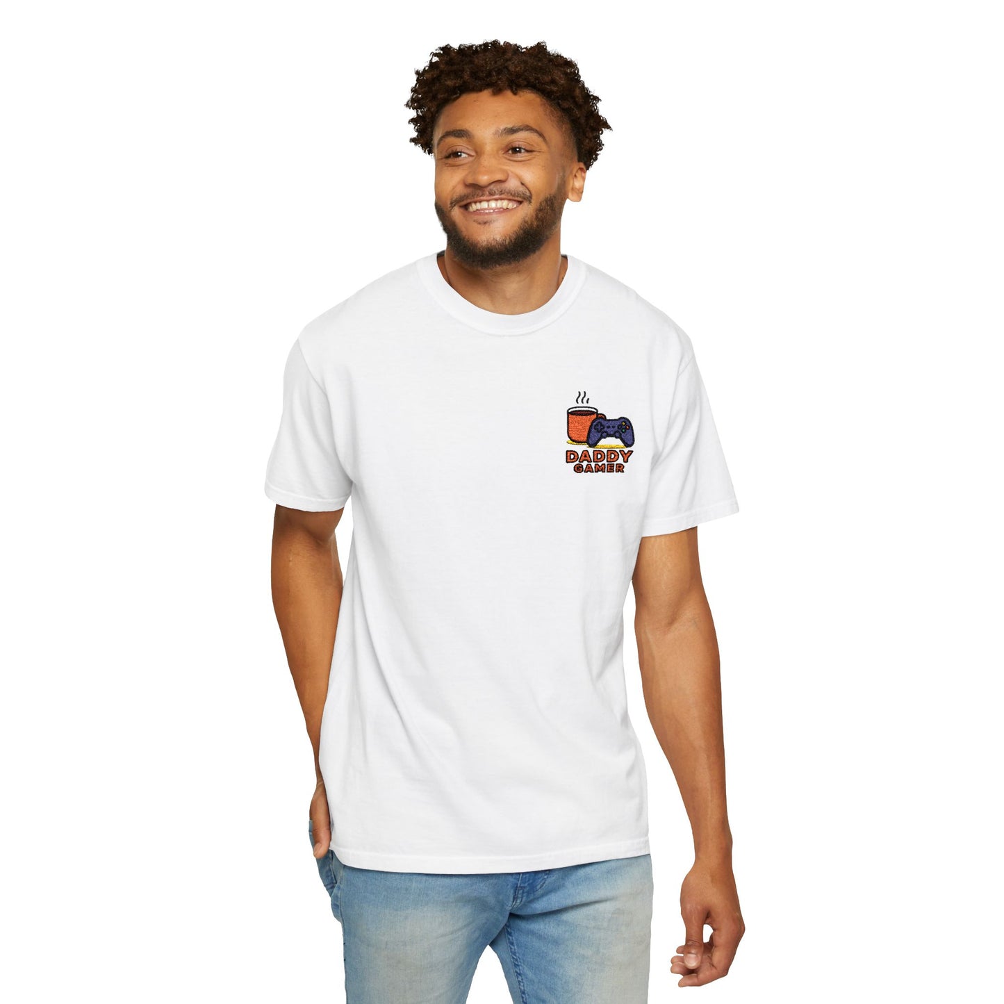 Coffee and Gaming Embroided Tee | Sometimes We Just Need A Break