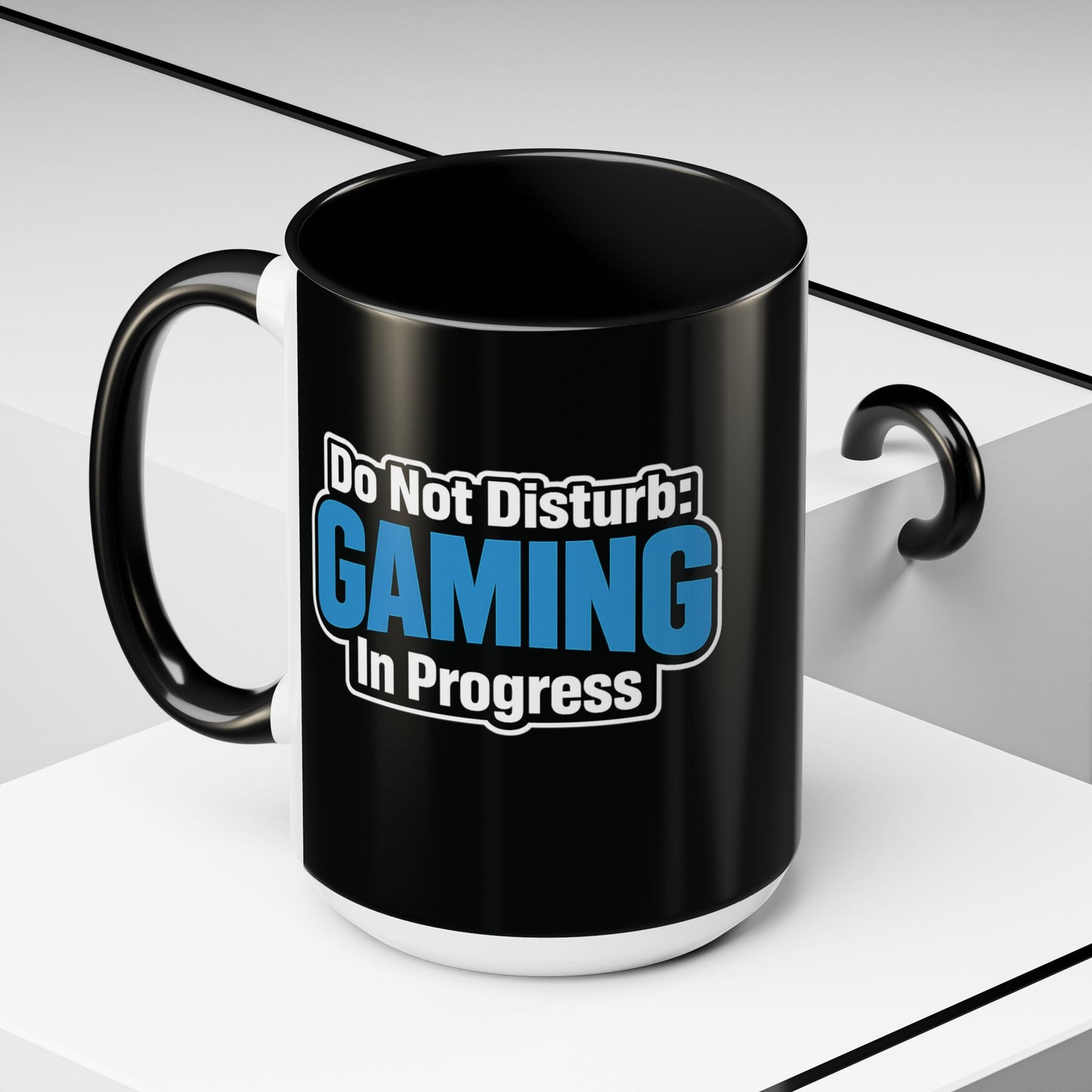 Gaming Mug - "Do Not Disturb: GAMING In Progress" Accent Coffee Cup