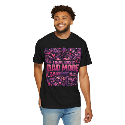 Dad Mode Final Boss T-Shirt — Gamer Father Father’s Day Tee