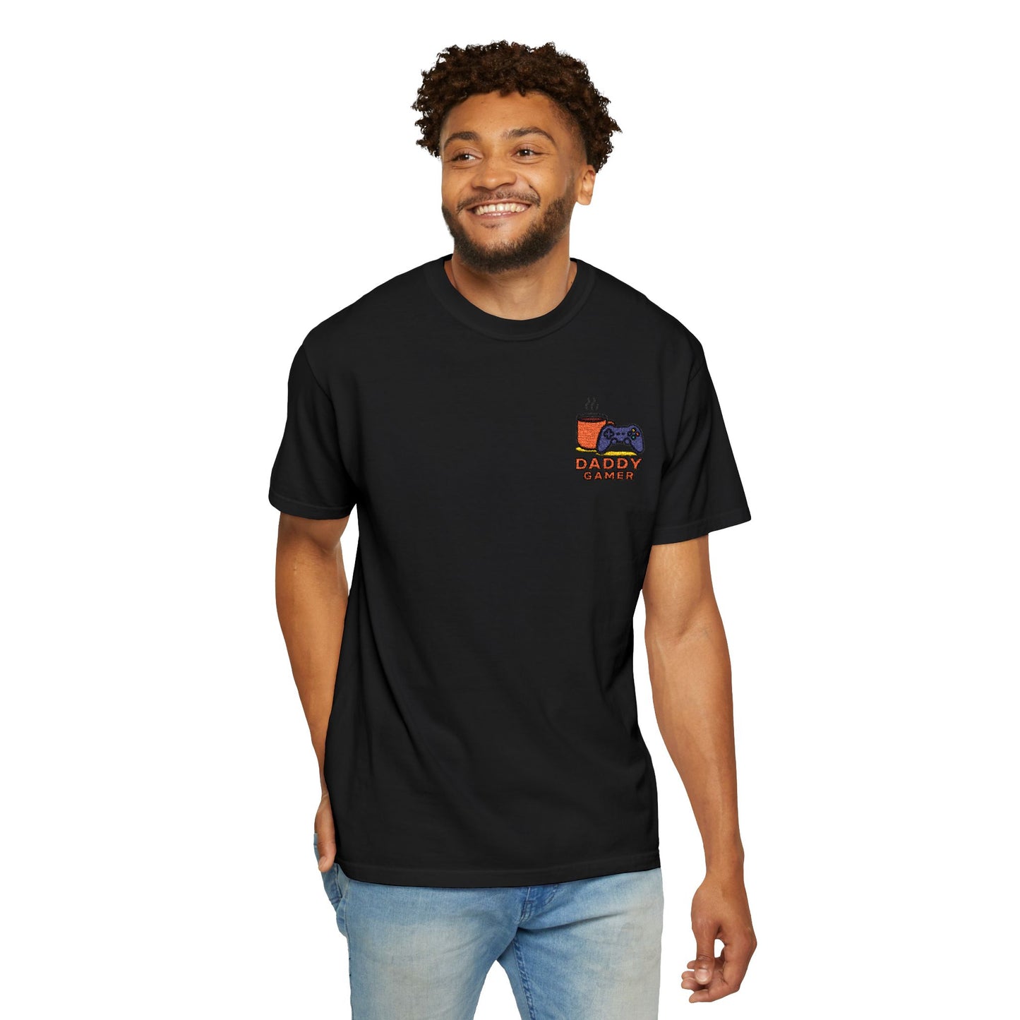 Coffee and Gaming Embroided Tee | Sometimes We Just Need A Break