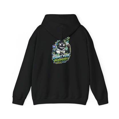Young Legends Graphic Hoodie — Short Fuse Purpose Backprint "Created by Aiden
