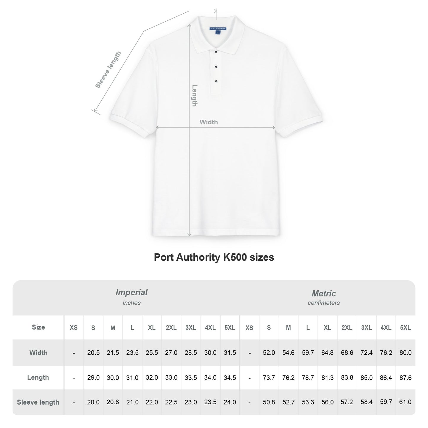 MCHS Embroidered Polo Shirt
