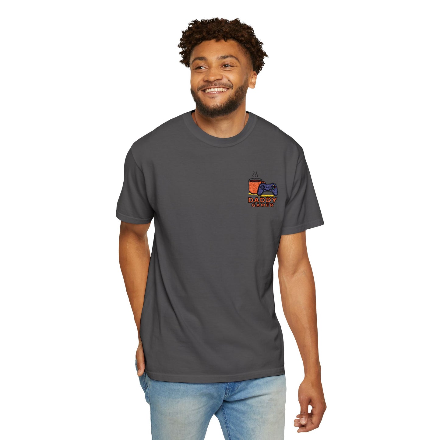 Coffee and Gaming Embroided Tee | Sometimes We Just Need A Break