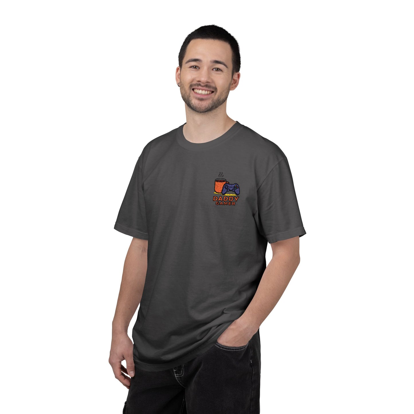 Coffee and Gaming Embroided Tee | Sometimes We Just Need A Break