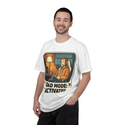 Dad Mode Activated Shirt | Cozy Gamer Dad T-Shirt | Funny Gaming Father Tee | Casual Gamer Lifestyle Shirt | Gaming Dad Apparel