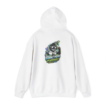 Young Legends Graphic Hoodie — Short Fuse Purpose Backprint "Created by Aiden