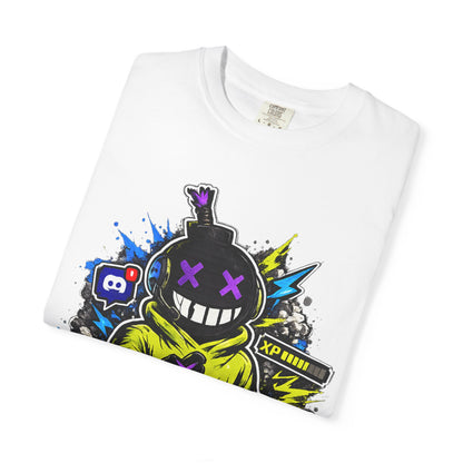 Short Fuse With A Purpose Graphic T-Shirt — Gamer Streetwear Tee