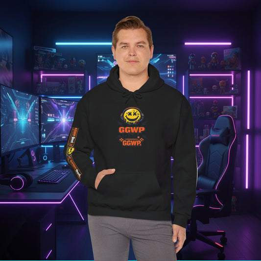 GGWP Gamer Hoodie | Funny Gaming Streetwear Hoodie | Retro Gamer Sweatshirt | Esports Inspired Hoodie | Gaming Lifestyle Apparel