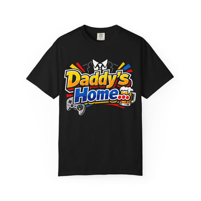 Daddy's Home Gaming T-Shirt — Funny Gamer Dad Tee