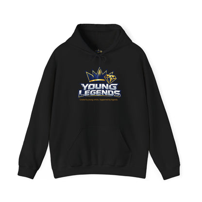 Young Legends Graphic Hoodie — Short Fuse Purpose Backprint "Created by Aiden