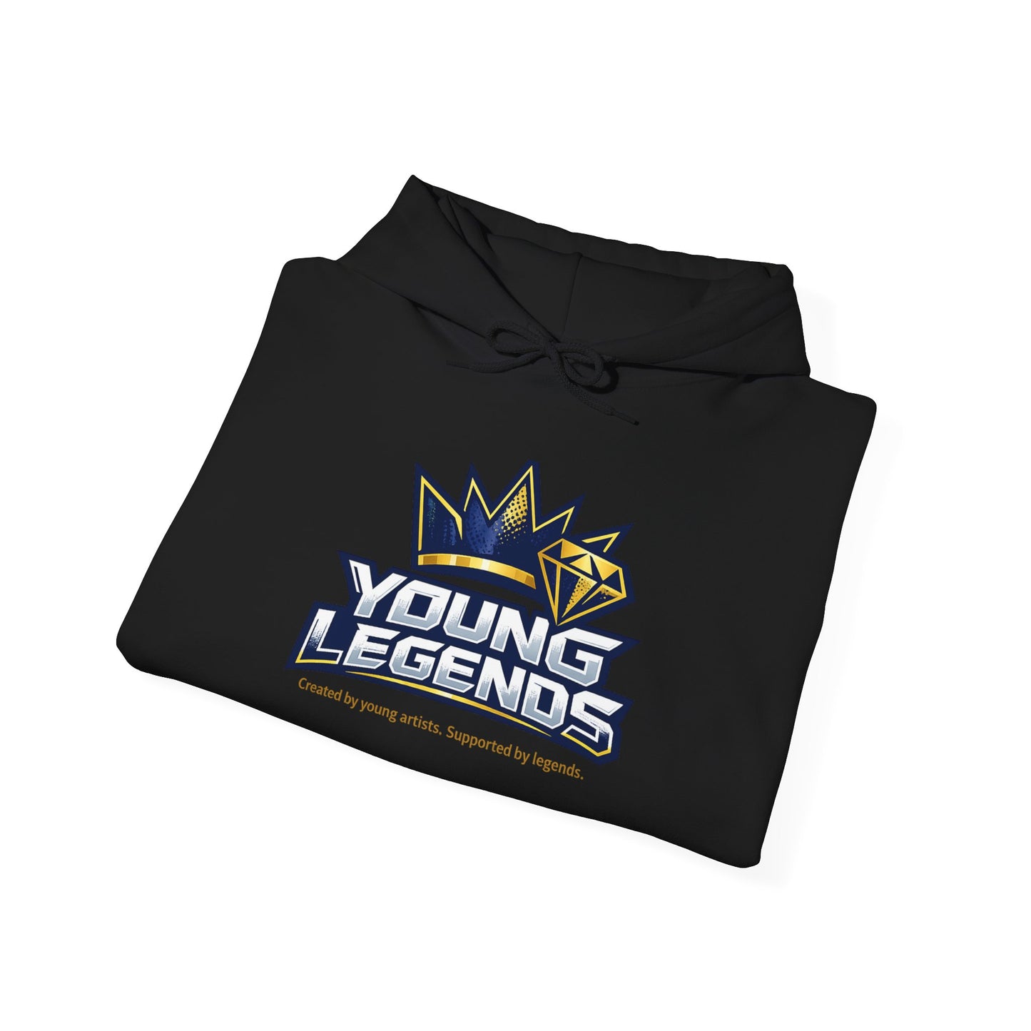 Young Legends Graphic Hoodie — Short Fuse Purpose Backprint "Created by Aiden