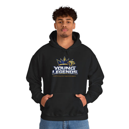 Young Legends Graphic Hoodie — Short Fuse Purpose Backprint "Created by Aiden