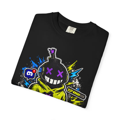 Short Fuse With A Purpose Graphic T-Shirt — Gamer Streetwear Tee