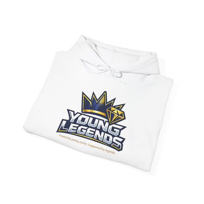 Young Legends Graphic Hoodie — Short Fuse Purpose Backprint "Created by Aiden