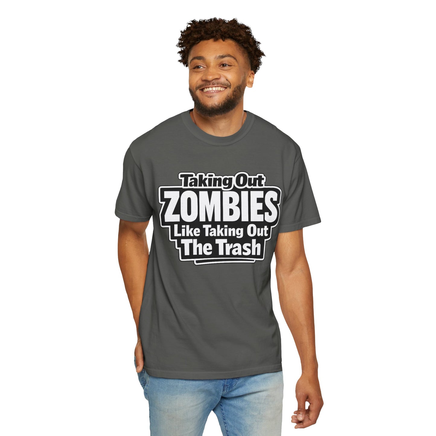 Taking Out Zombies Like Taking Out The Trash T-Shirt