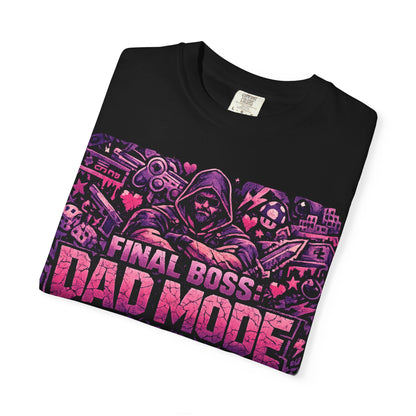 Dad Mode Final Boss T-Shirt — Gamer Father Father’s Day Tee